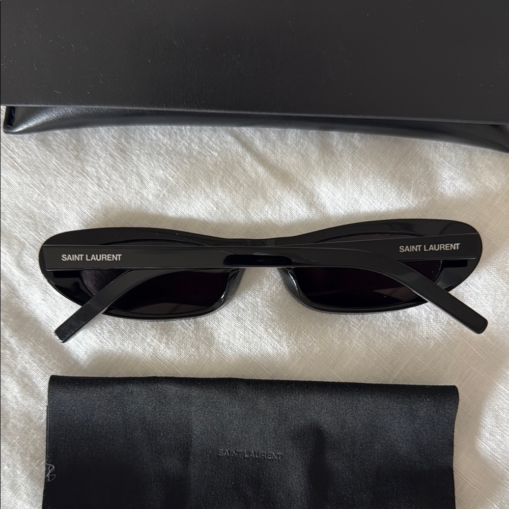 Saint Laurent SL557 Black Sunglasses - Picture 2 of 6